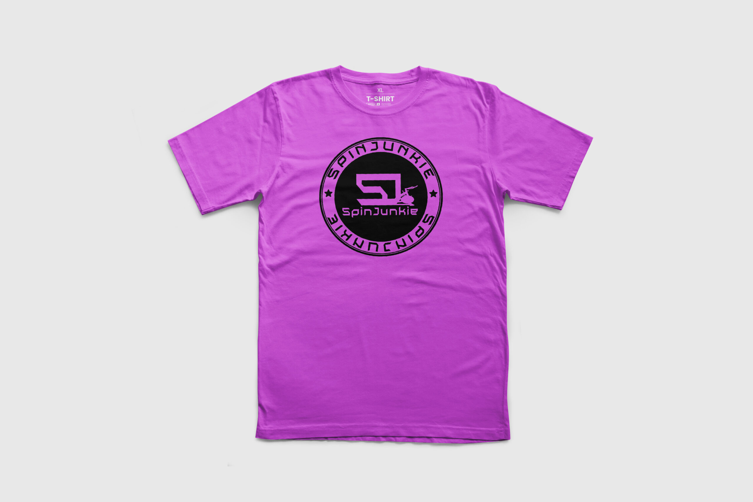 SpinJunkie Black Stamp Logo - Image 5