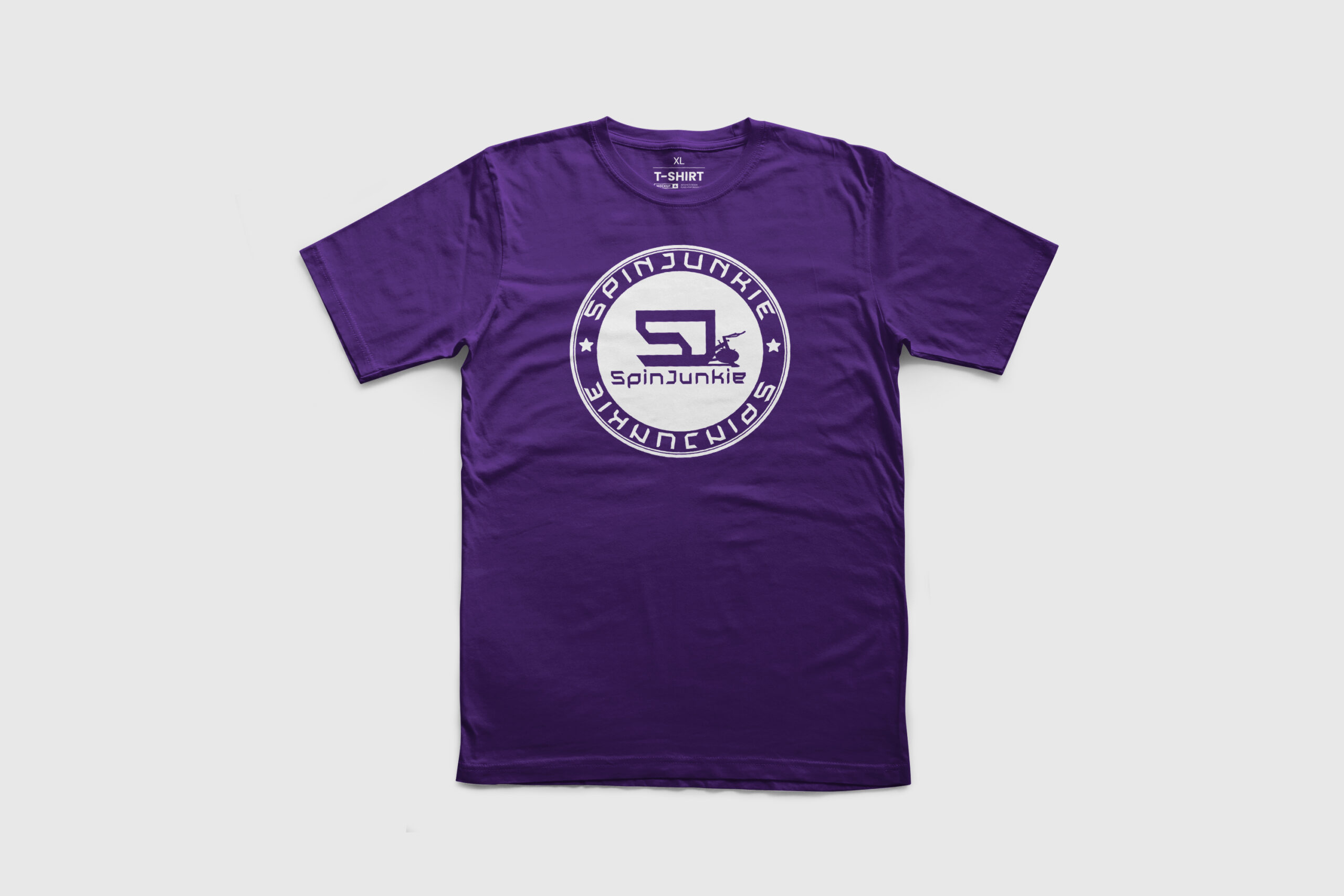 SpinJunkie White Stamp Logo - Image 4