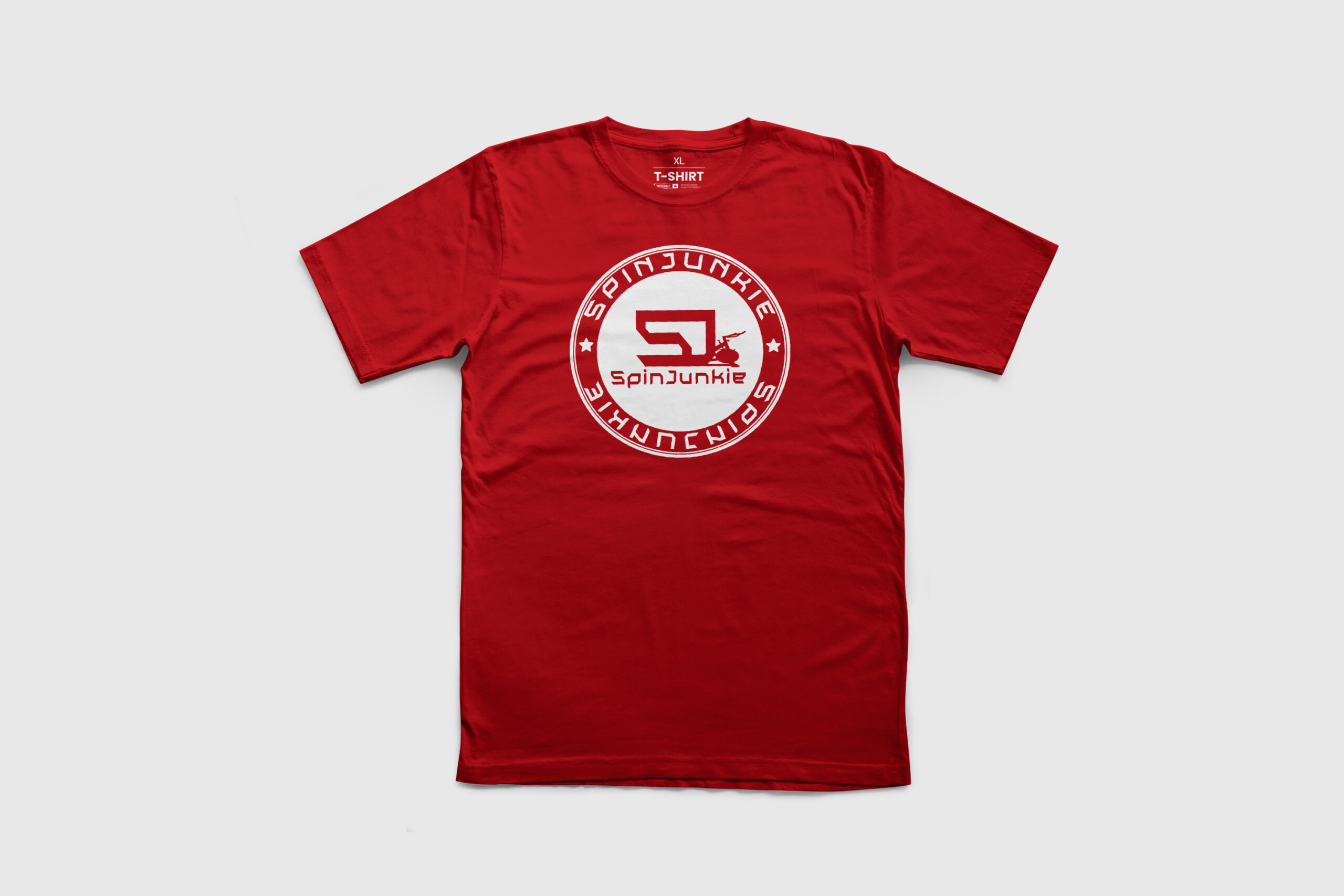 SpinJunkie White Stamp Logo - Image 3